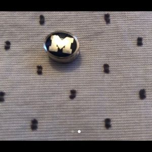 Sterling Silver Michigan Charm - fits pandora